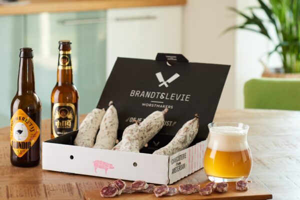 Brandt en Levie worstenpakket borrelpakket kerstpakket afbeelding 3 van Borrelen.nl
