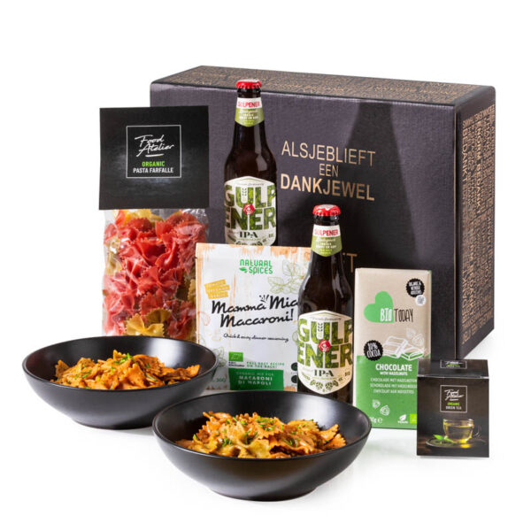 Bio Pasta kerstpakket van Borrelen.nl